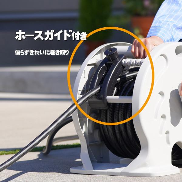 タカギ（takagi） ホースリール マーキュリー2ツイスター(CG) 20m