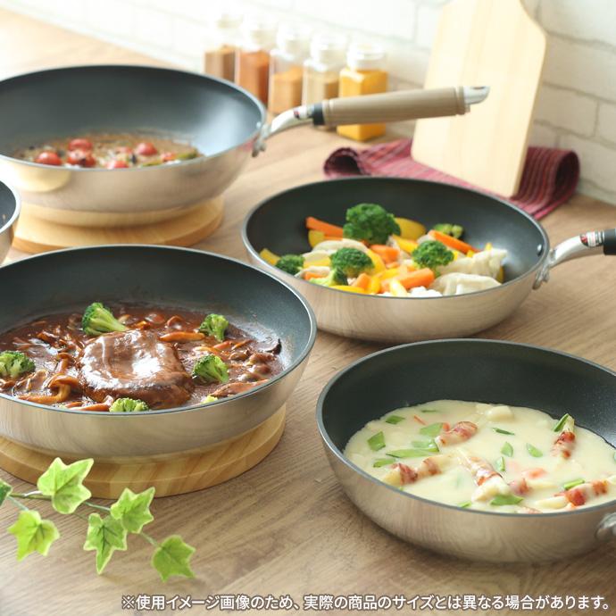 あじね　フライパン　20㎝　ホットケーキフライパン　未使用品 北陸アルミニウム ガス火専用 日本製 センレンキャストFAN フライパン