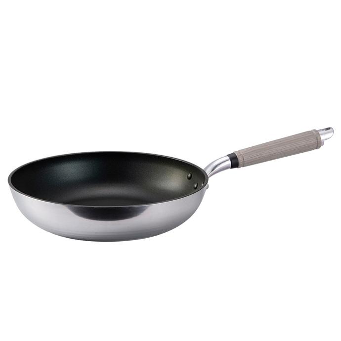 北陸アルミニウム ガス火専用 日本製 センレンキャストFAN フライパン