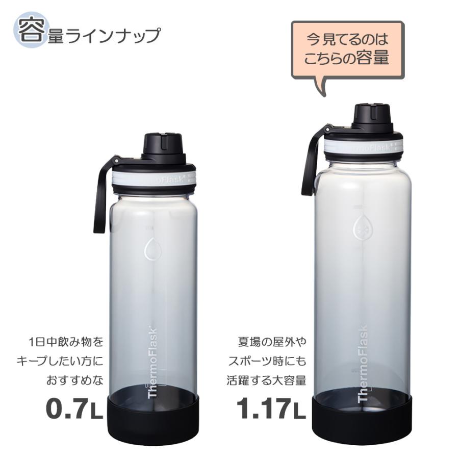 TAKEYA FLASK 水筒 タケヤ サーモフラスク クリアボトル 1.17L クリア