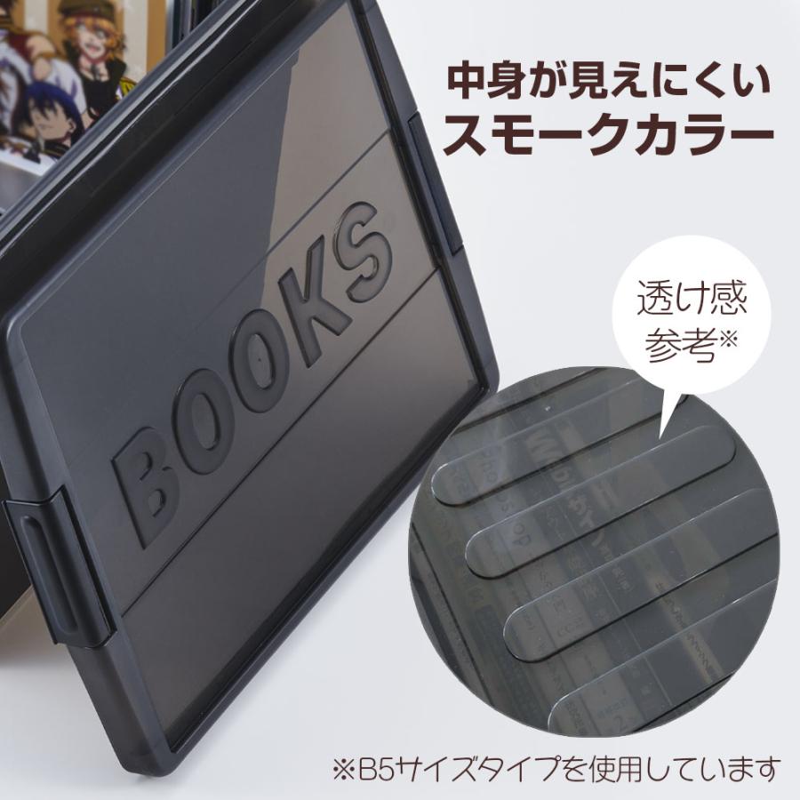 【森】イセトウ(ISETO) 同人誌収納ケース 20個セット 伊勢藤 同人誌ケース A4 ダークスモーク 16個セット I-632 ｜ ケース