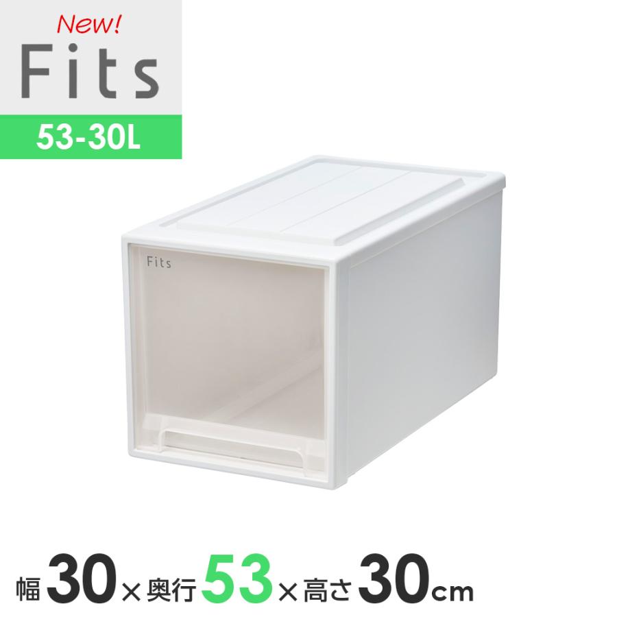 Fits 収納ケース フィッツケースクローゼット 幅30×奥行53×高さ30cm