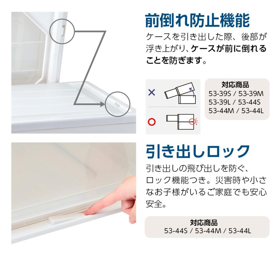 Fits 収納ケース フィッツケースクローゼット 幅39×奥行53×高さ30cm