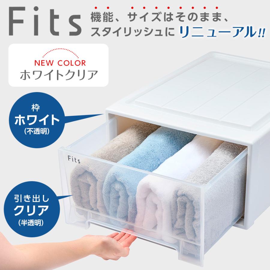 Fits 収納ケース フィッツケースクローゼット 幅44×奥行53×高さ30cm