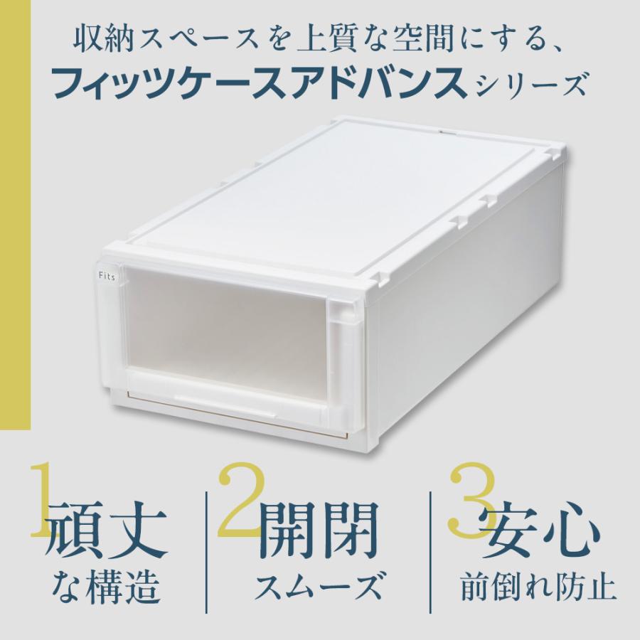 Fits 収納ケース フィッツケース アドバンス 74-44L 幅44×奥行74×高さ