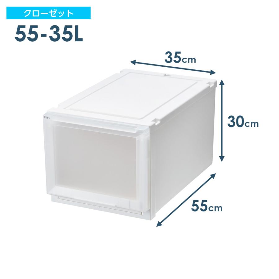 Fits 収納ケース フィッツケース アドバンス 55-35L 幅35×奥行55×高さ