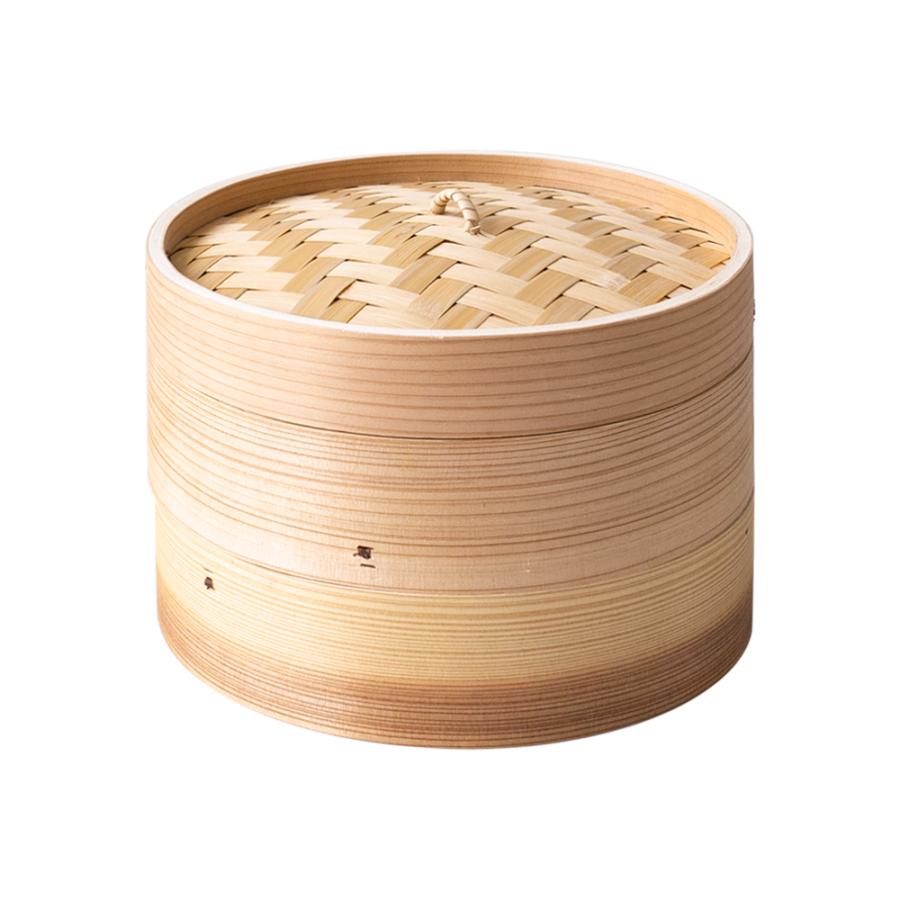 中華せいろ 杉セイロ 24cm 2段 30-924 ｜ せいろ 蒸篭 中華セイロ 蒸籠