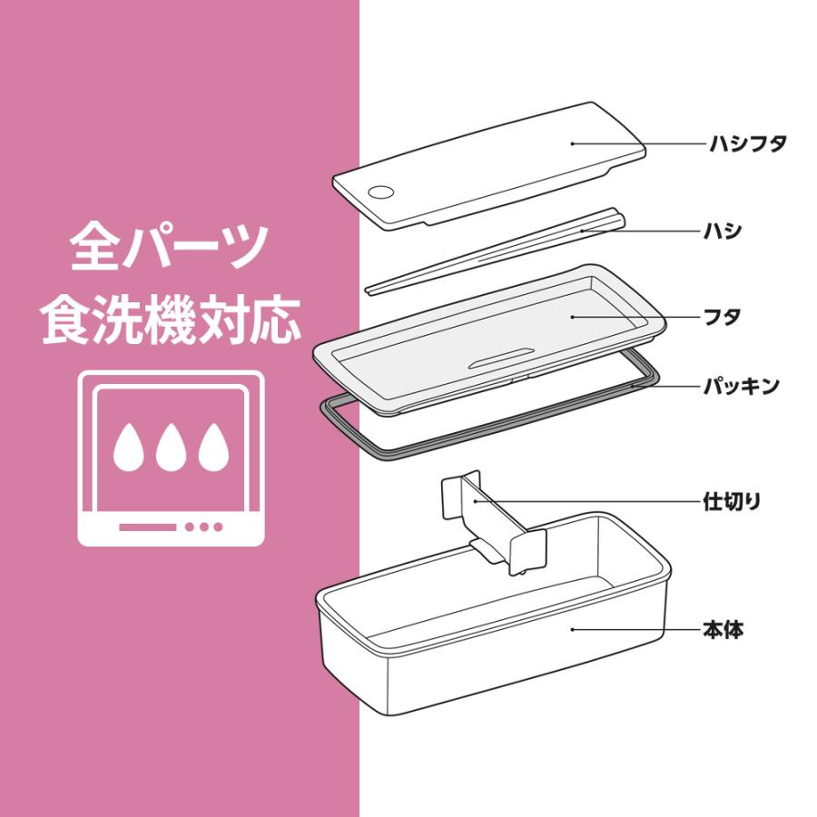 THERMOS（サーモス） 食洗機対応 フレッシュ ランチボックス 700ml