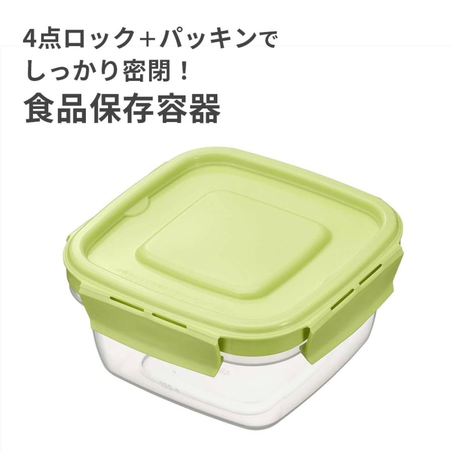 EBiSU（エビス） 保存容器 パックスタッフ ジャストロック 正方形 M