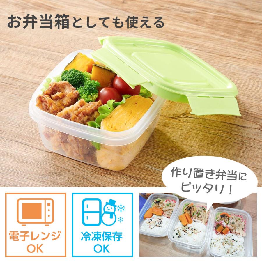 EBiSU（エビス） 保存容器 パックスタッフ ジャストロック 正方形 M