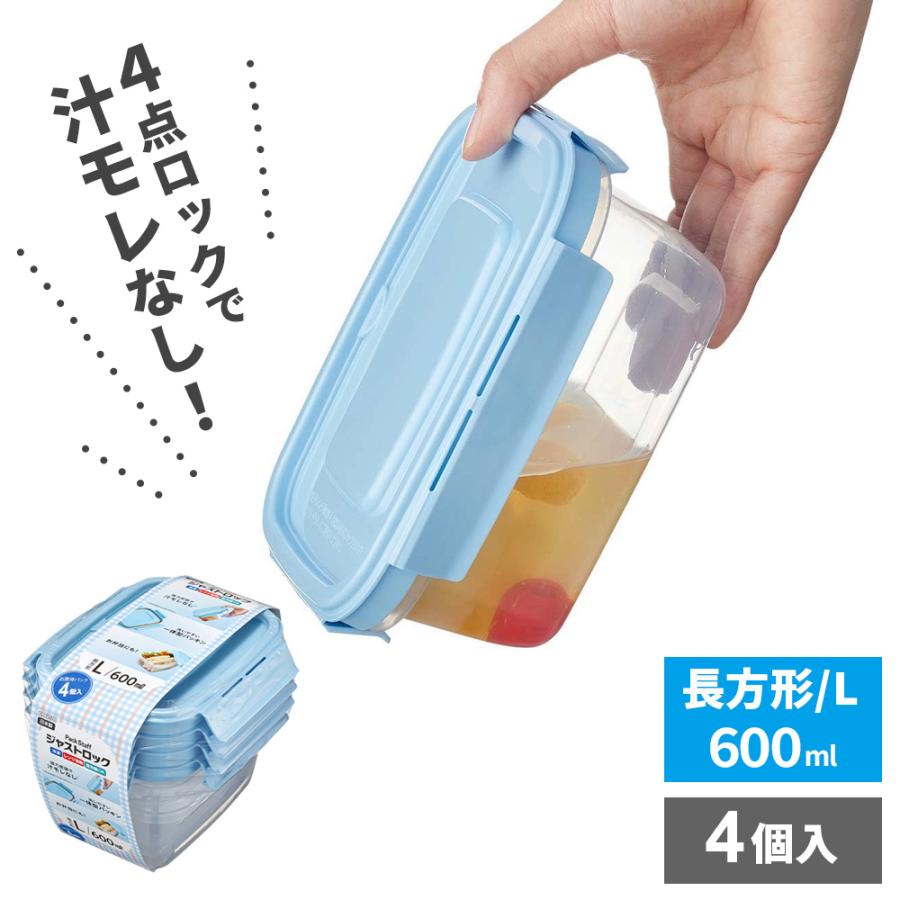 EBiSU（エビス） 保存容器 パックスタッフ ジャストロック 長方形 L