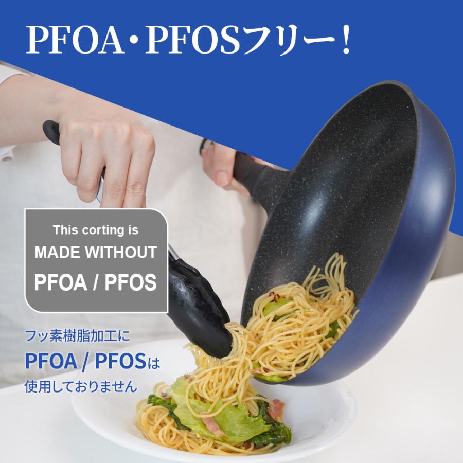 和平フレイズ ウルトライト IH対応 フライパン 30cm ブルー RB-3274