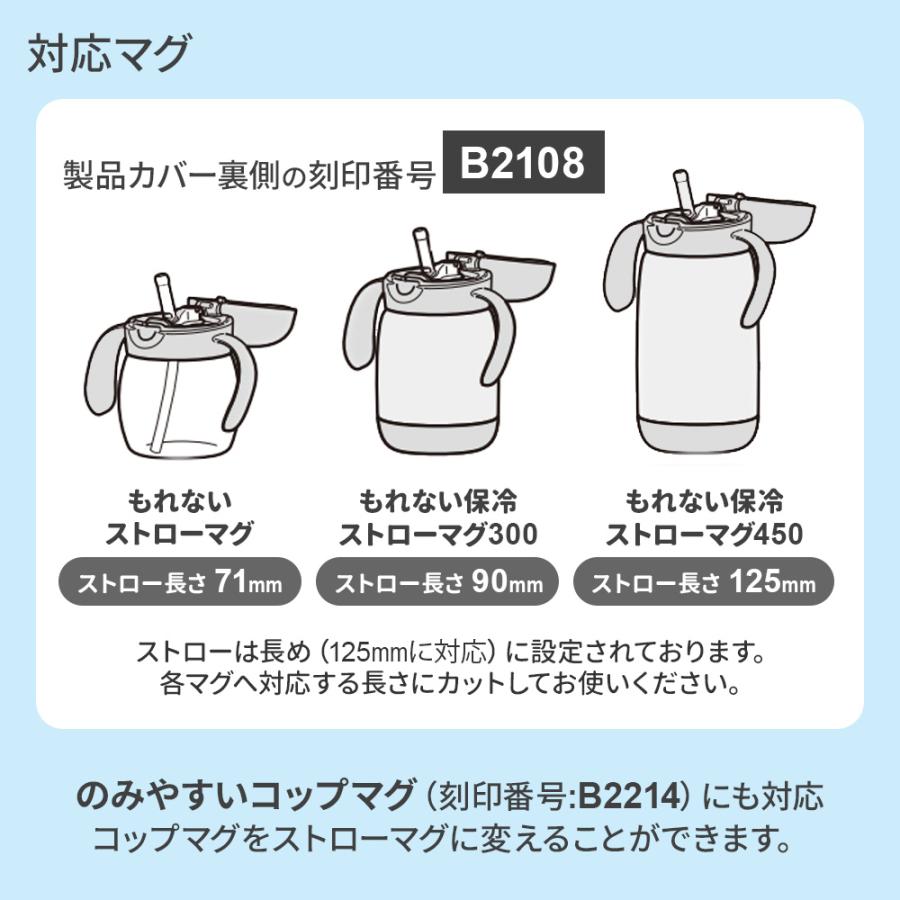 リッチェル（Richell） 取替部品 トライ もれない ストローマグ パーツ ベージュ ｜ ベビー マグ B2108 対応 交換 ストロー ...