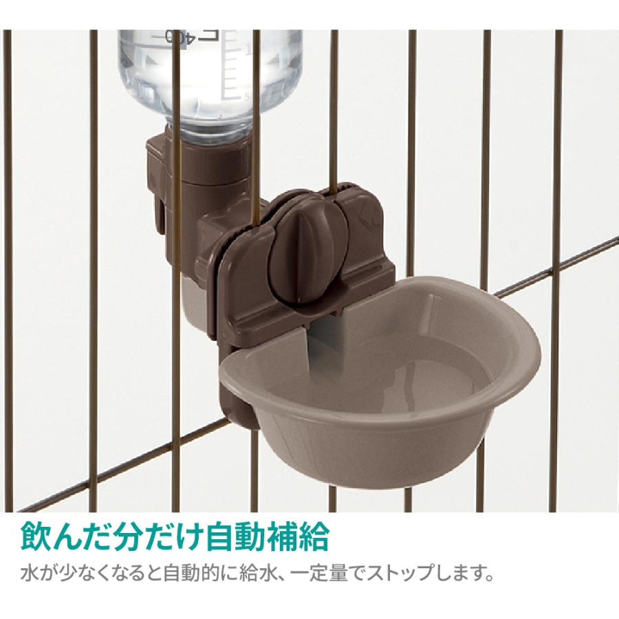 リッチェル（Richell） 給水器 ドッグウォーターディッシュ S ボトル付