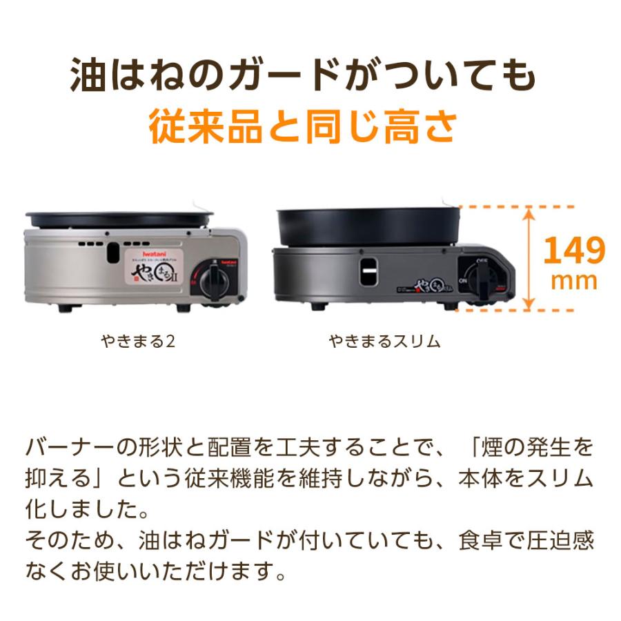 Iwatani（イワタニ） スモークレス焼肉グリル やきまるスリム（替え