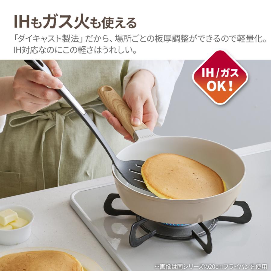 THERMOS（サーモス） IH対応 セラプロテクト フライパン 24cm