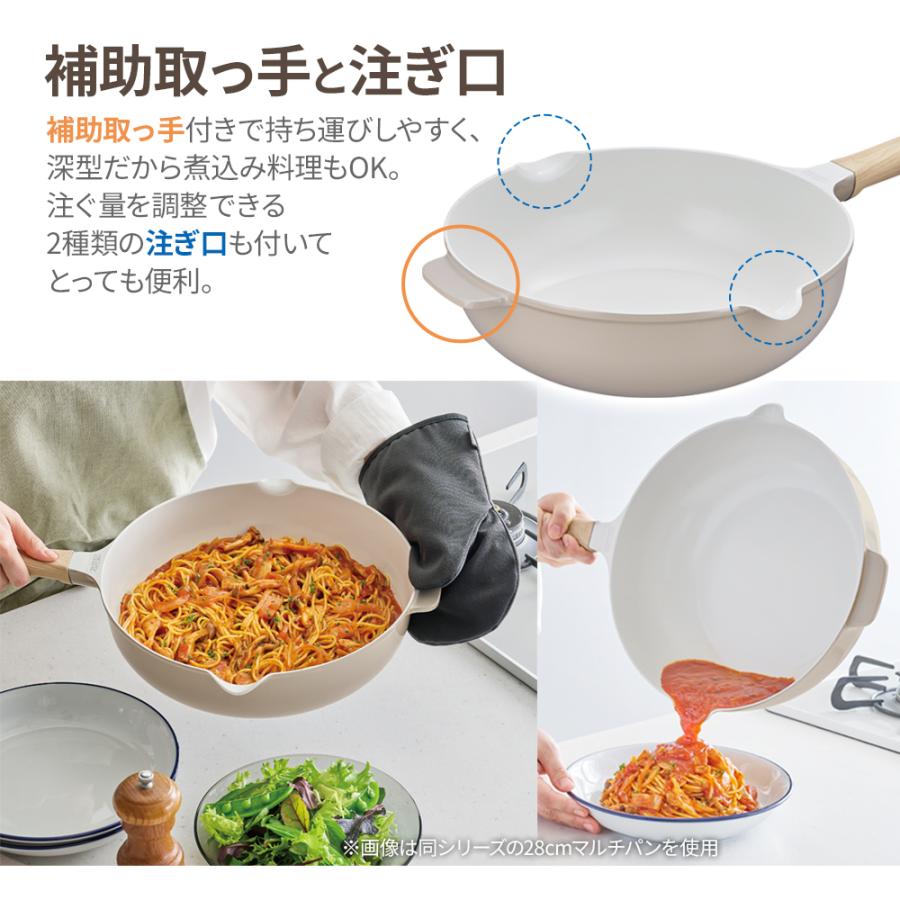 最終値下staubミニフライパン期間限定プロテクター付き ストウブ(Staub) ストウブ 両手フライパン グレー 20cm IH対応