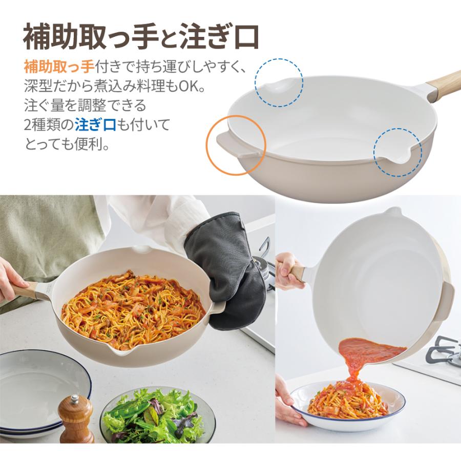 THERMOS（サーモス） IH対応 セラプロテクト マルチパン 28cm