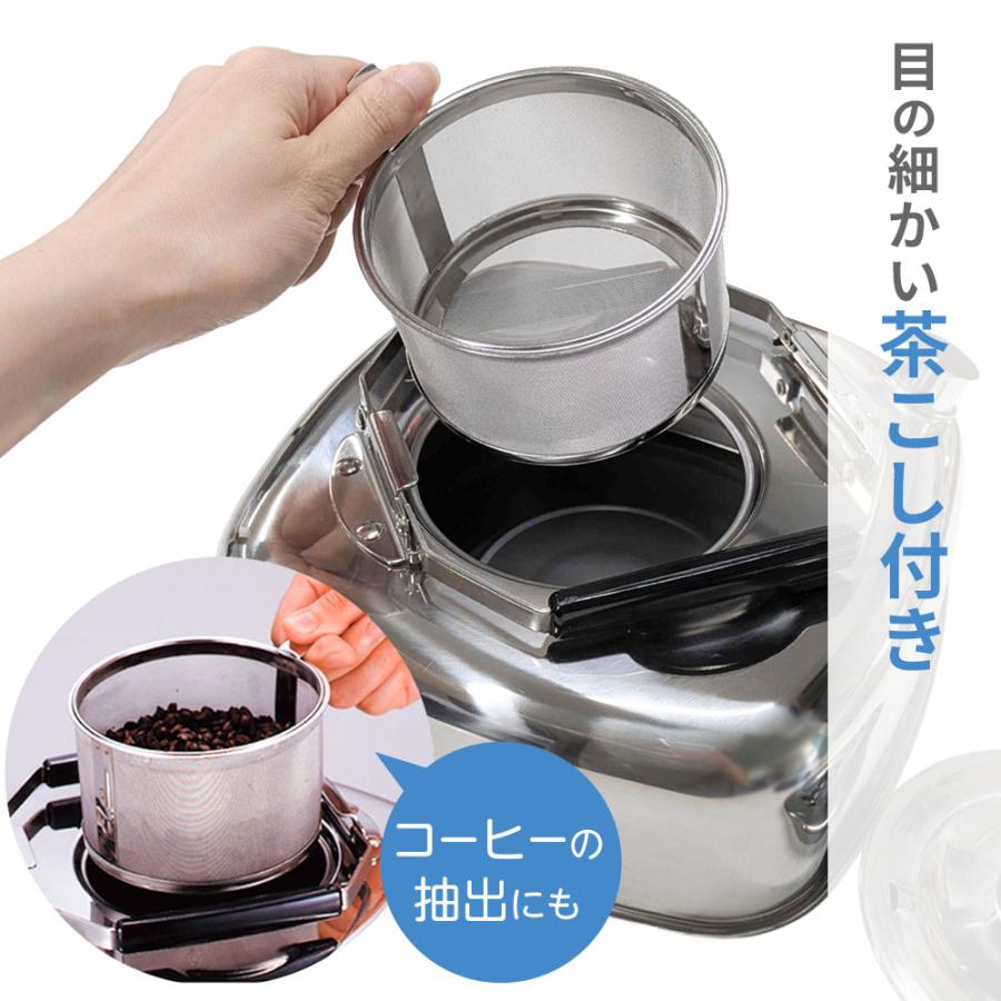 杉山金属 ヤカン 角型 キューブケトル 2.8L（実用容量/2.5L） KS-2621