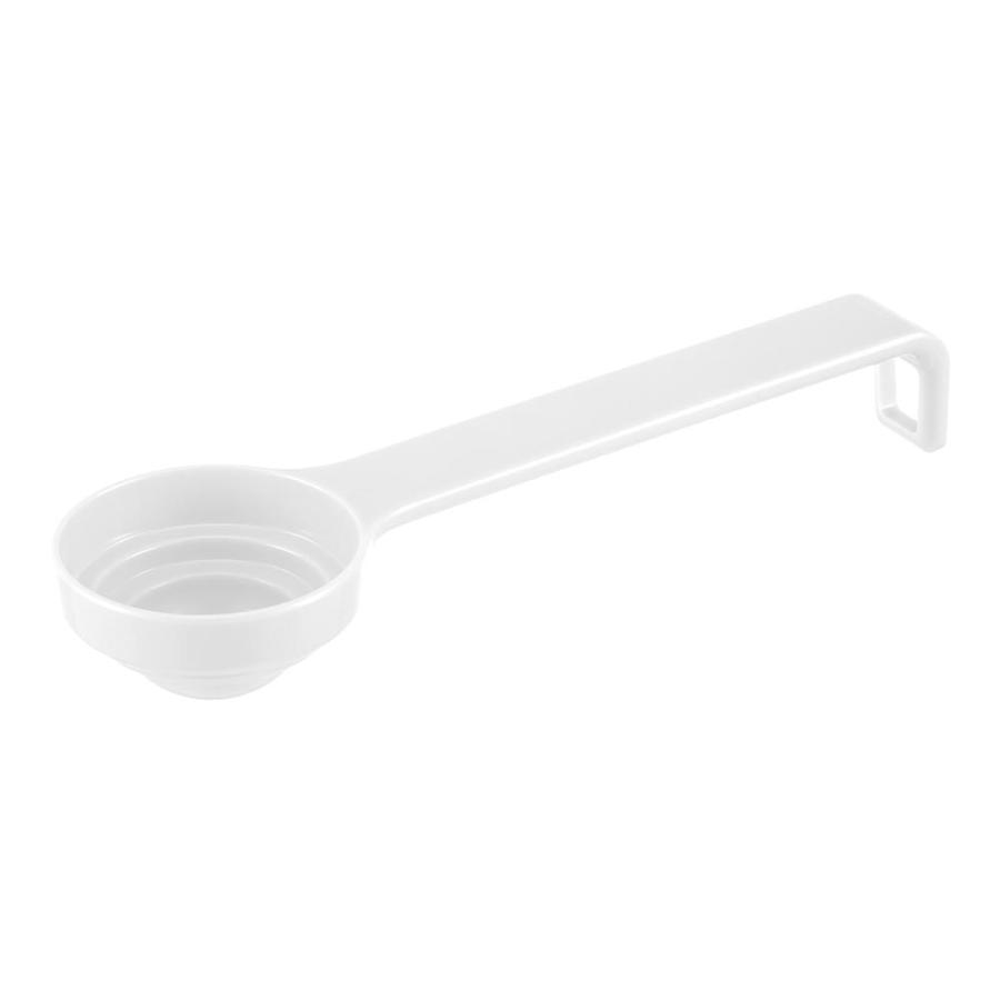 軽量スプーン Plate(山崎実業) 山崎実業 Plate プレート 段々軽量スプーン ホワイト