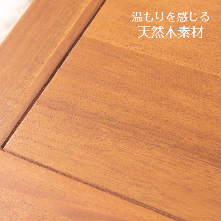東谷 コタツ こたつテーブル 75×75cm ナチュラル KT-115 ｜ こたつ机