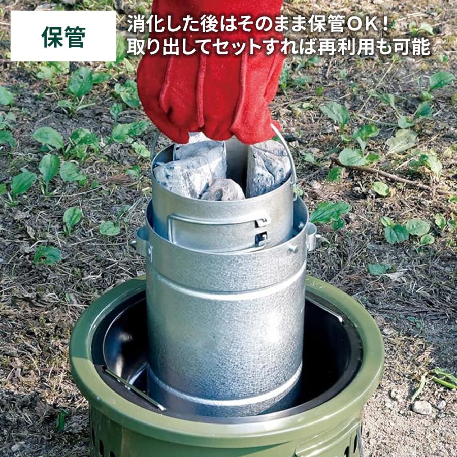 CAPTAIN STAG（キャプテンスタッグ） 火起こし器 火起こし火消セット