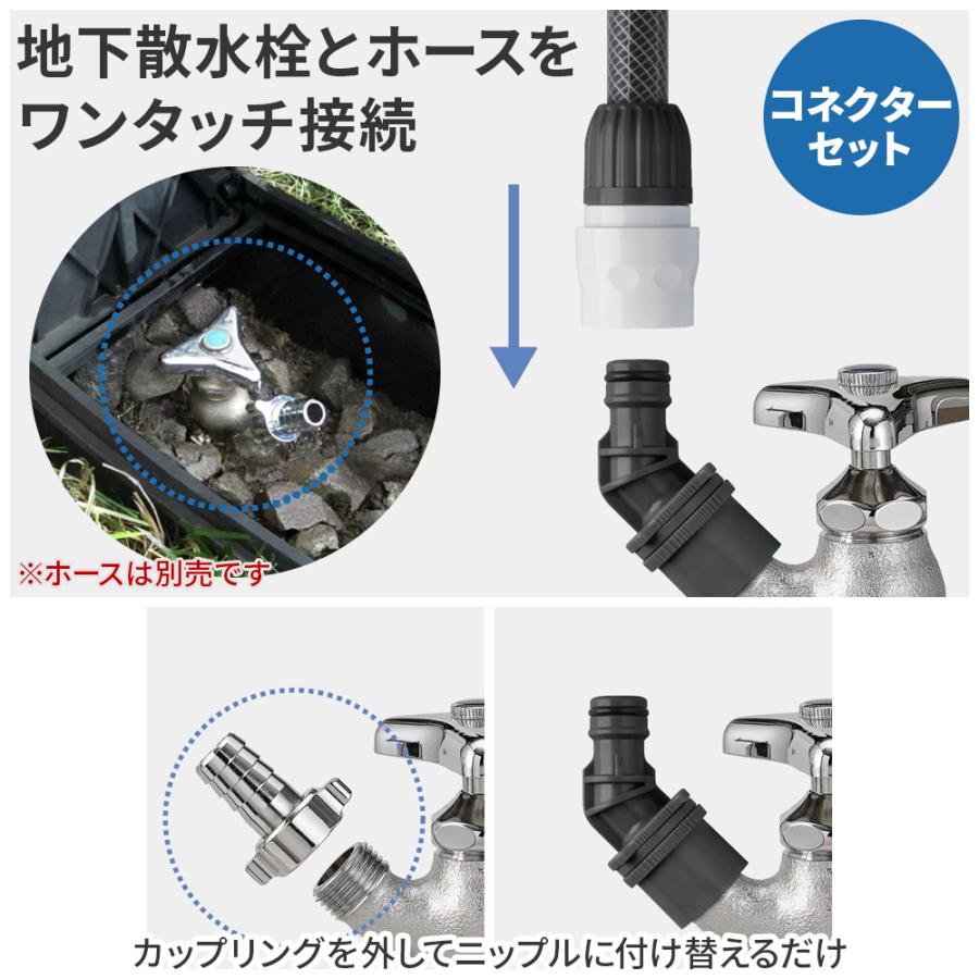 タカギ（takagi） 地下散水栓ニップルセット G075CG ｜ 蛇口 ホース