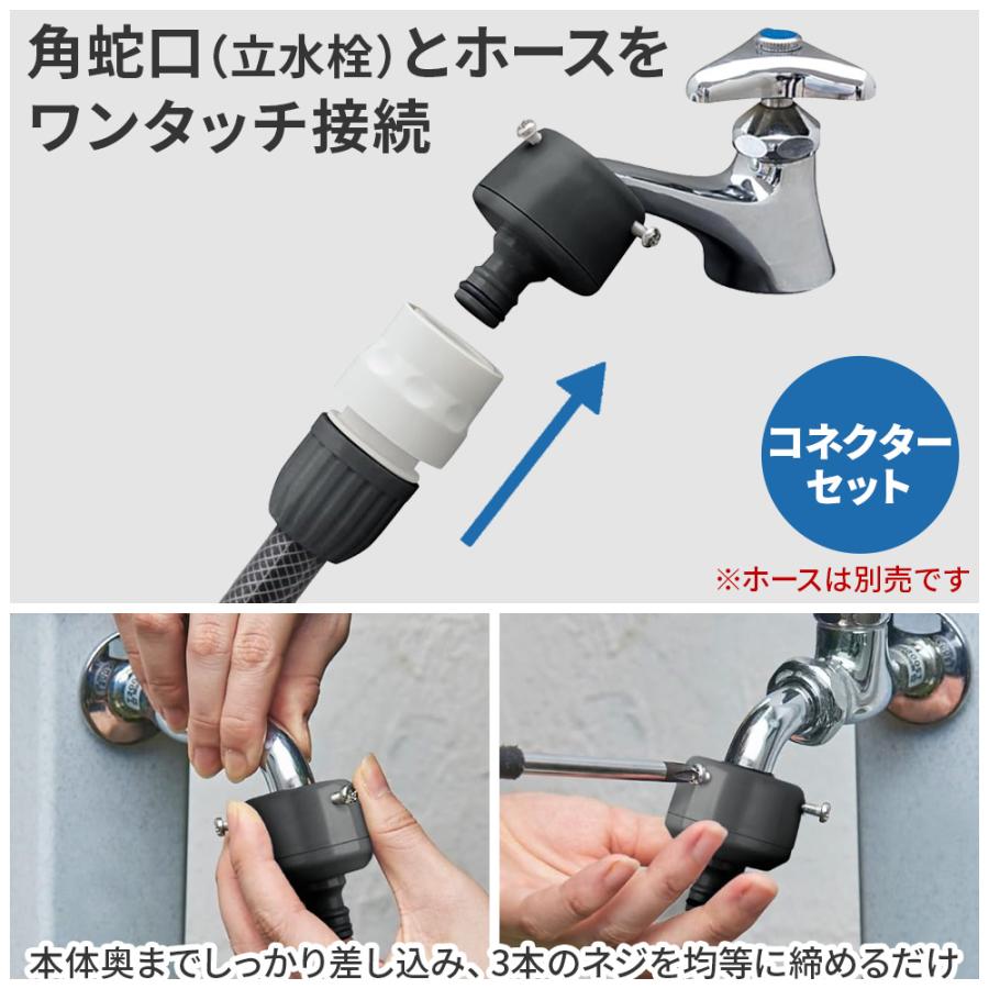 タカギ（takagi） カクマルパチット蛇口 G148CG ｜ 蛇口 ホース 接続