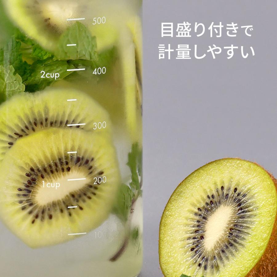 HARIO（ハリオ） SLOWRA 耐熱ガラス フルーツピッチャー 700ml SFPI