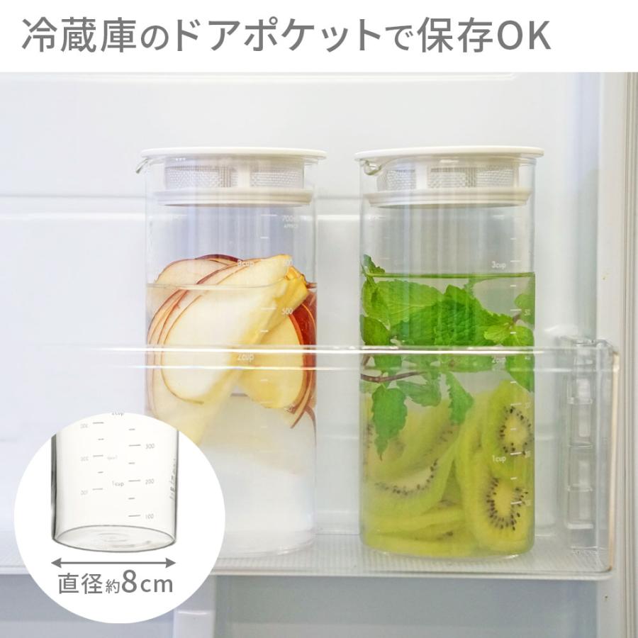 HARIO（ハリオ） SLOWRA 耐熱ガラス フルーツピッチャー 700ml SFPI