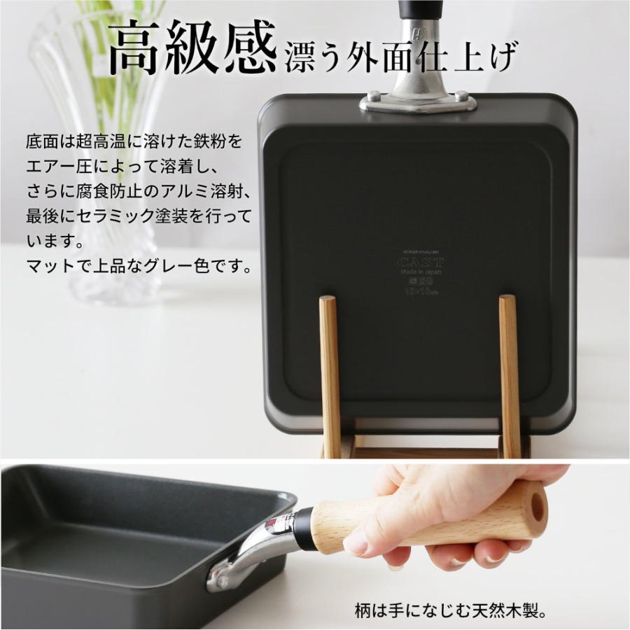 家庭用 16玉 5kg 北陸アルミニウム 玉子焼き器 日本製 フッ素不使用 IH対応 セラミック