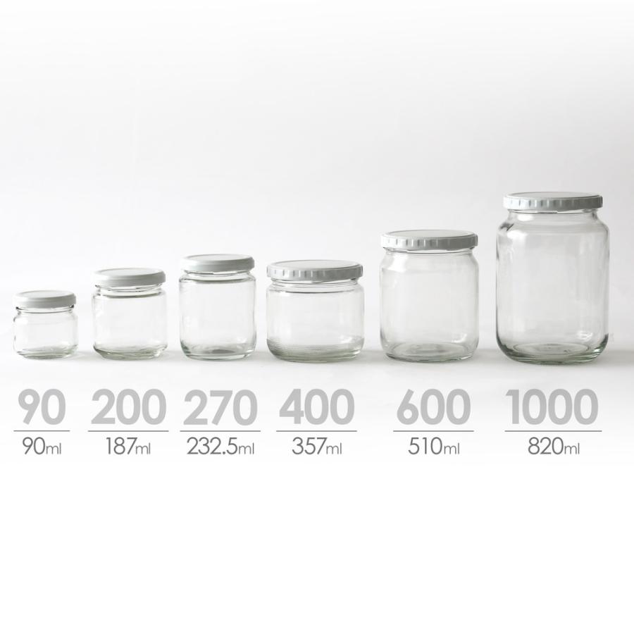 東洋佐々木ガラス ジャム瓶 400 日本製 容量357ml ｜ 保存容器 ガラス