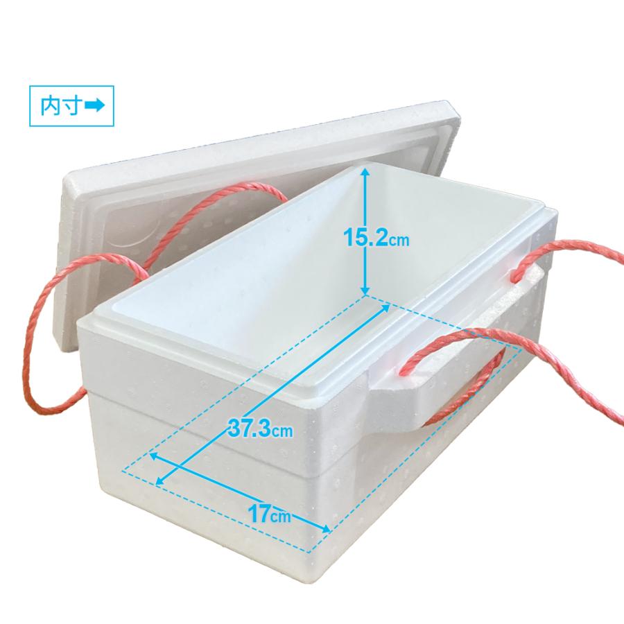 発泡箱 スチロ スチロールBOX（2号） 約10L 白 PB-3 ｜ 発泡スチロール