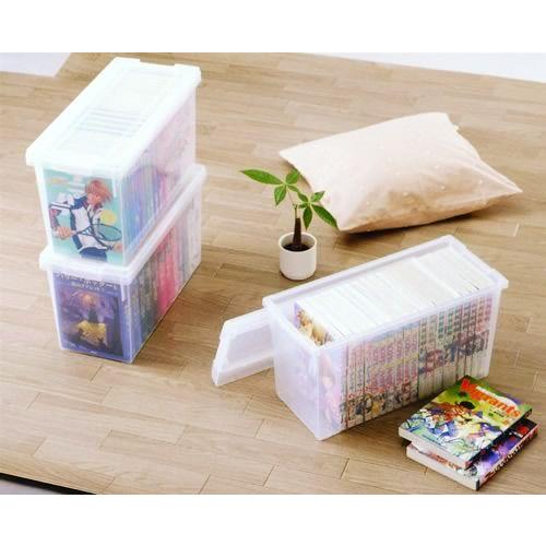 コミック 収納ケース いれと庫 A5 コミック本 クリア 収納ボックス ケース 保管 保存 整理 プラスチック プラケース 漫画本 入れ物 びーんず生活雑貨デポ 通販 Paypayモール