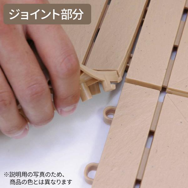山崎産業 ベランダ タイル【ケース販売】 石目ユニット 30×30cm