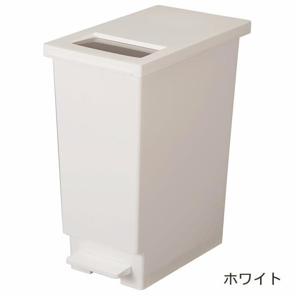 ゴミ箱 ユニード プッシュ&ペダル45S 45L ｜ おしゃれ 45リットル スリム キッチン ふた付き ペダル 分別 ダストボックス ゴミ箱 ペール 角型 縦型 2way | TONBO（新輝合成） | 01