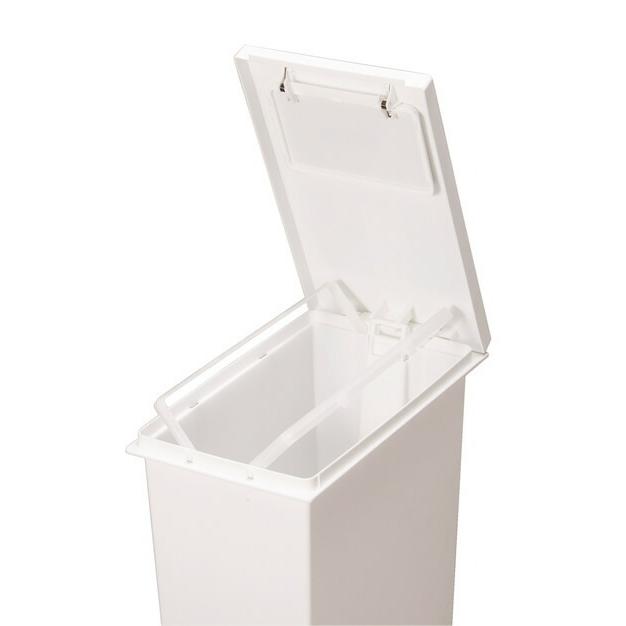 ゴミ箱 ユニード プッシュ&ペダル45S 45L ｜ おしゃれ 45リットル スリム キッチン ふた付き ペダル 分別 ダストボックス ゴミ箱 ペール 角型 縦型 2way | TONBO（新輝合成） | 08