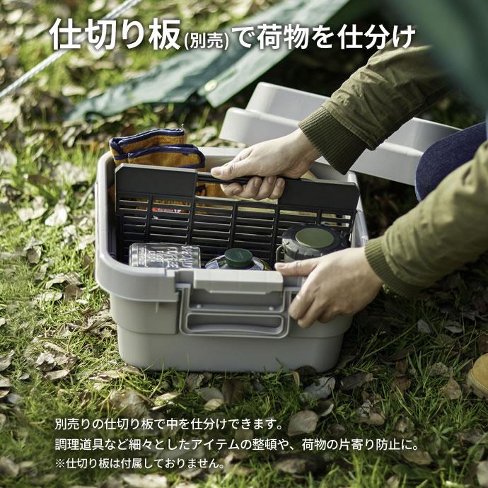 RISU（リス） アウトドア 収納ボックス 浅型 トランクカーゴ TC-30S