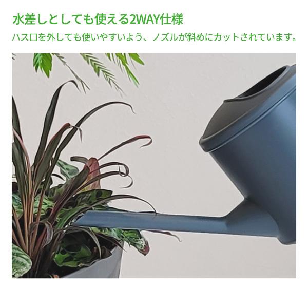 リッチェル ジョウロ ミニじょうろN 1.5L 選べるカラー ｜ シンプル ベランダ菜園 家庭菜園 ガーデニング 無地 洗いやすい 水やり 水差し | リッチェル | 02