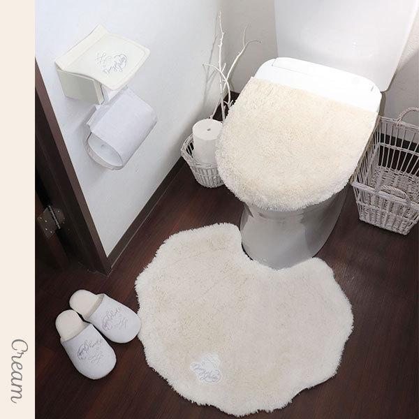 オカトー トイレマット カバー メリージェラート トイレタリー 4点