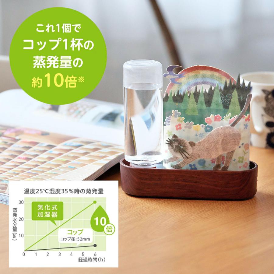 セキスイ 自然気化式 加湿器 ECO加湿器 うるおい うさぎ/サボテン