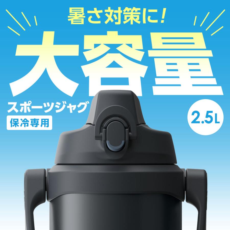 THERMOS（サーモス） 水筒 真空断熱スポーツジャグ 2.5L FJQ-2501