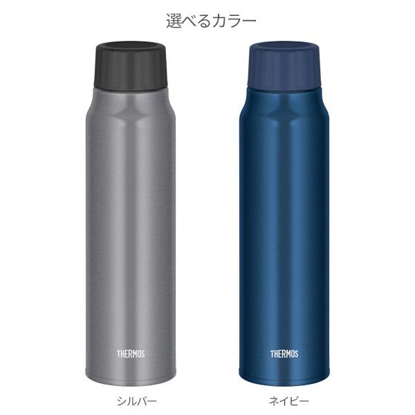 THERMOS（サーモス） 水筒 保冷炭酸飲料ボトル 1L FJK-1000 シルバー
