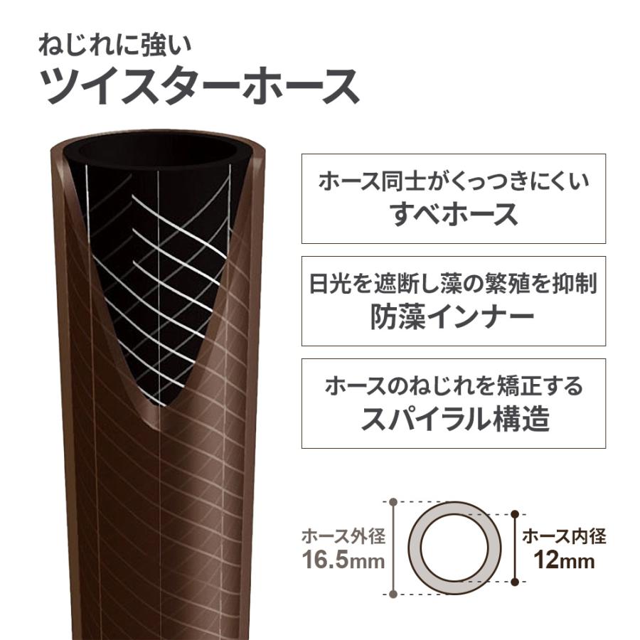 タカギ（takagi） ホースリール BOXY NEXT 20m（内径12mm） ライト