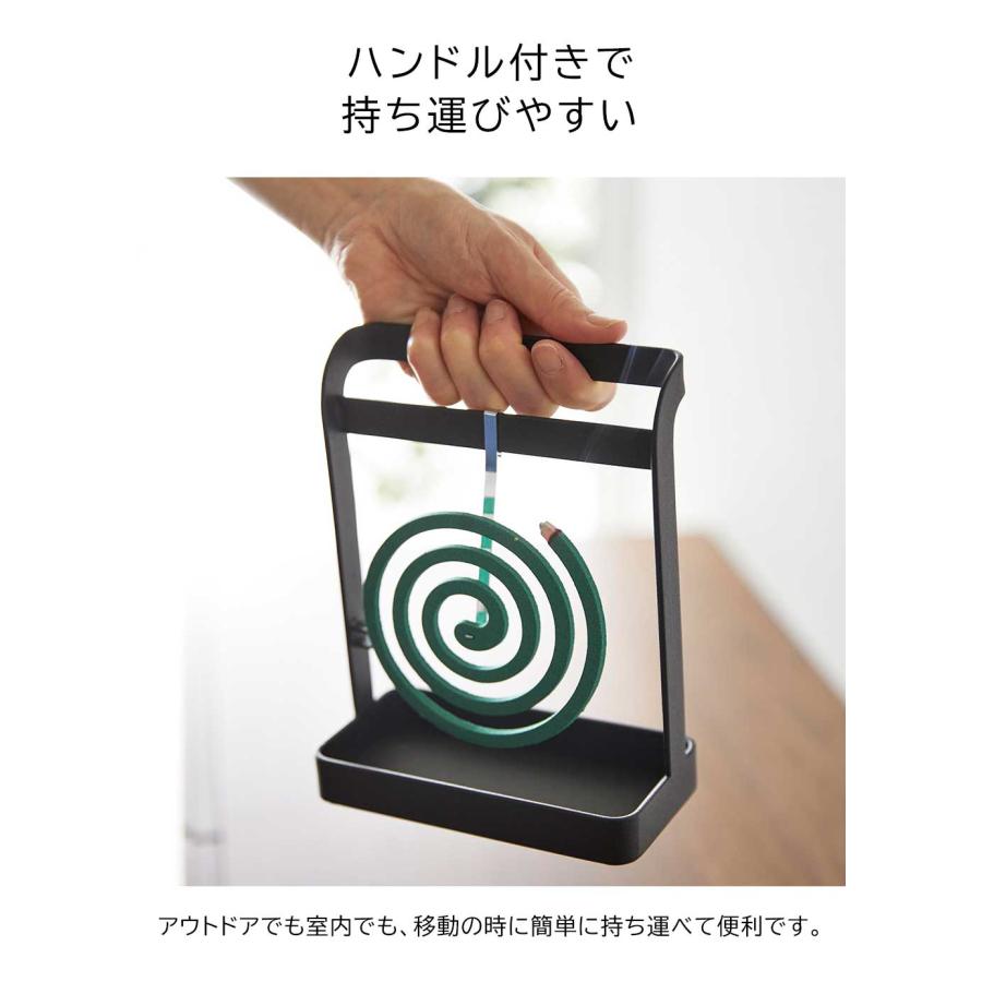 tower 山崎実業 タワー 蚊取り線香ハンガー ホワイト ブラック 6446