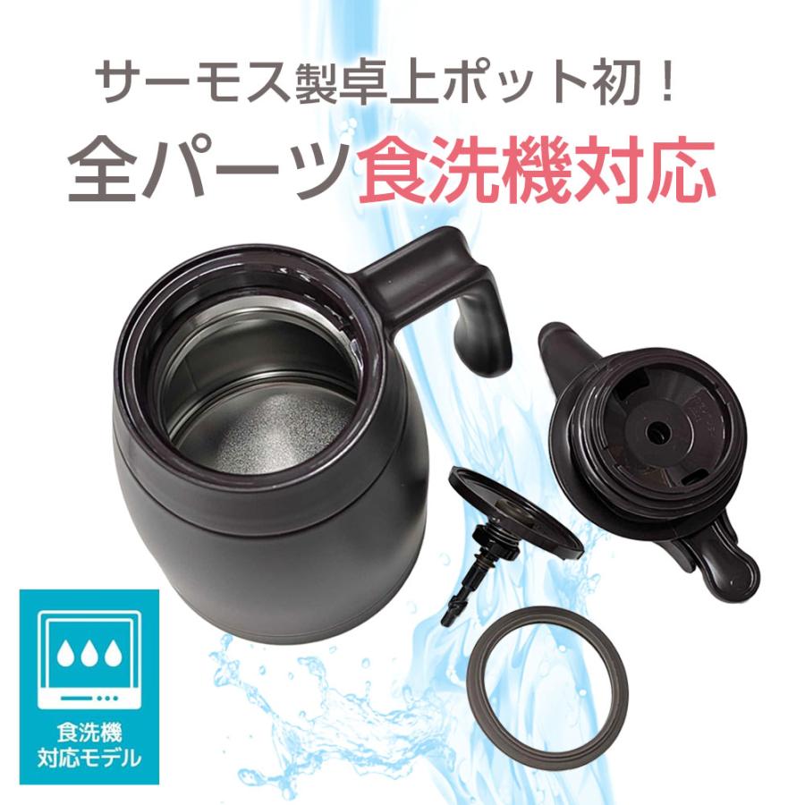 THERMOS（サーモス） 食洗機対応 ステンレスポット 2L TTG-2000