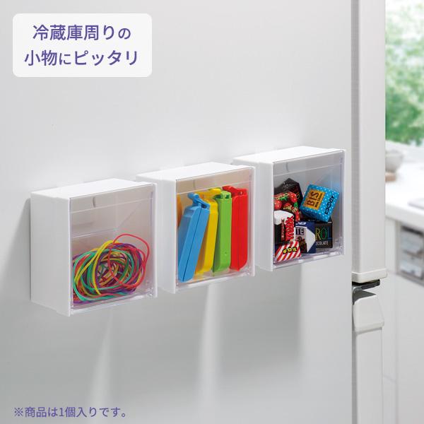 イノマタ化学 小物入れ マグネットスイングケース ブラック / ホワイト