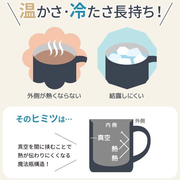 サーモス 真空断熱マグカップ 450ml 2個セット JDG-452C ｜ THERMOS 真空断熱マグ マグカップ 保温 保冷 おしゃれ 大容量｜yh-beans｜14