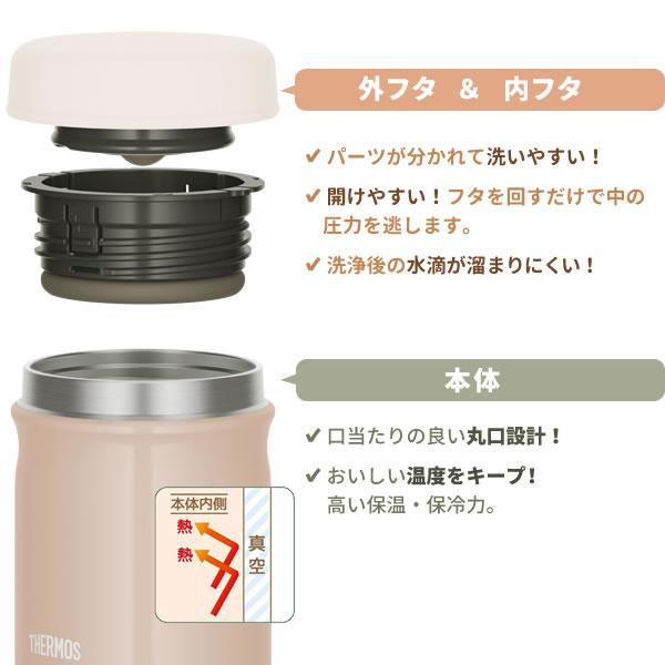 THERMOS サーモス スープジャー 真空断熱スープジャー 300ml JEB
