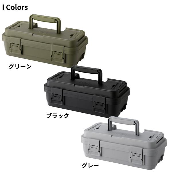 TC スタックカーゴ S-4 グリーン / ブラック グレー ｜ ツールボックス